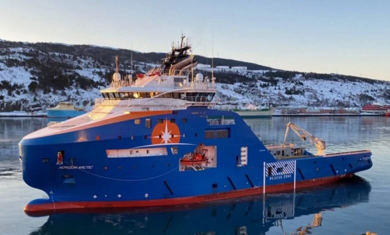 Clear photograph of the Horizon Maritime vessel HORIZON ARCTIC, directly relevant to the article reporting on Chouest Group's acquisition of Horizon Maritime.