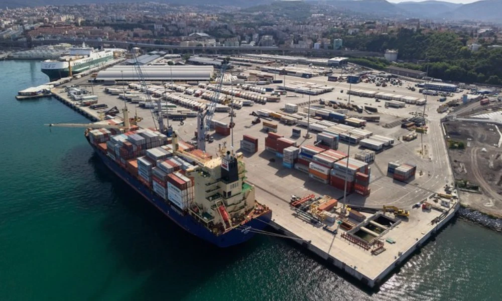 Trieste Limanı'nda Konteyner Hacmi Üçüncü Çeyrekte Yüzde 22.3 Arttı
